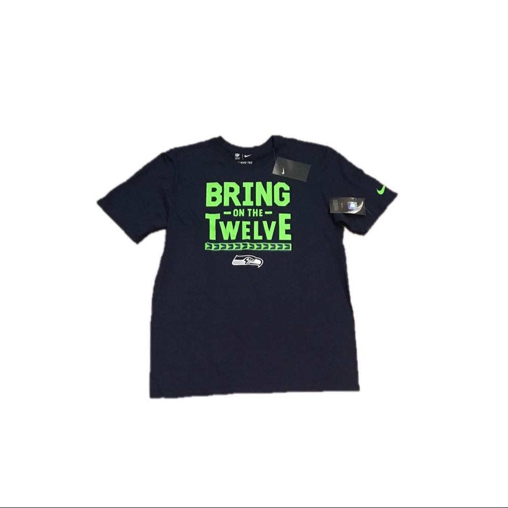 Seattle Seahawks Nike Men’s 12th Verbiage Shirt